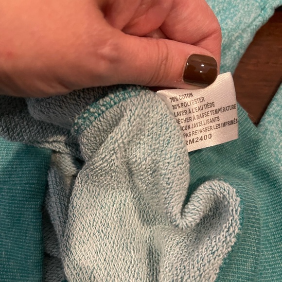 guc honolua wide neck teal Hawaii Graphic Sweatshirt rainbow medium - Picture 7 of 9